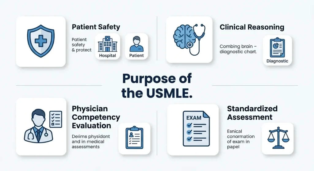 Purpose of the USMLE